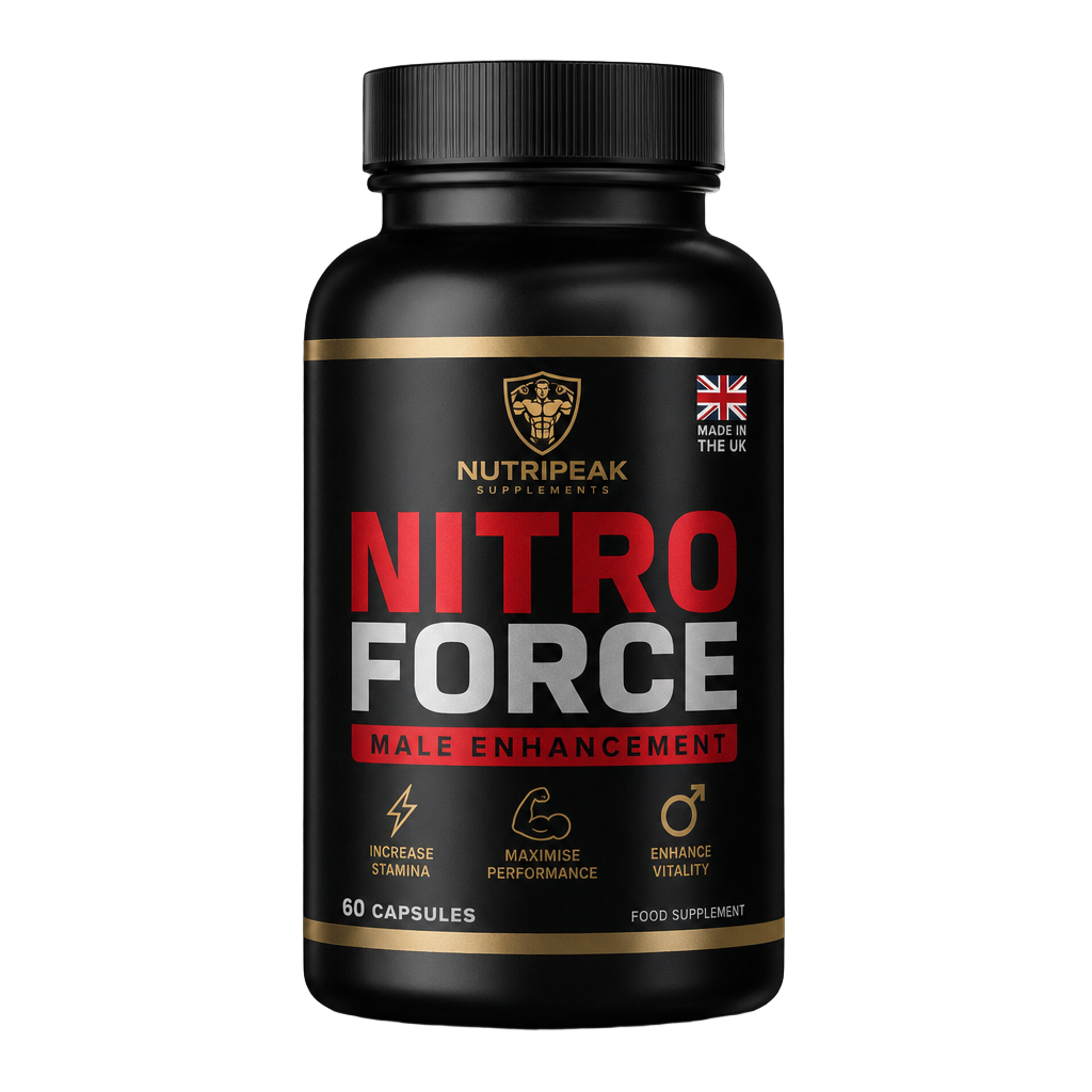 Nitro Force Male Enhancement UK bottle — 60 capsules